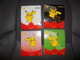 McDonalds 2021  25th Anniversary Pokemon Card Sets Set of 4 NEW - £44.35 GBP