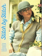 Stitch by Stitch Volume 1 Hardcover 1985 Sewing, Knitting, Crochet and more - £10.88 GBP