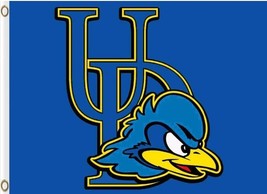 Delaware Fightin&#39; Blue Hens Hand Flag 90cmx150cm/3x5FT - £14.19 GBP