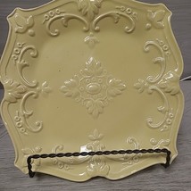 Fancy Scroll by Jane Adams Sweet Olive Designs Salad Plate 8&quot; Yellow SEE... - $8.50