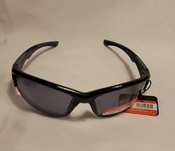 Pirahna Flex-T Max Comfort Polarized Reduced Glare Mens Wrap Sunglasses 93062 - £10.09 GBP