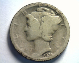 1924-S MERCURY DIME ABOUT GOOD / GOOD AG/G NICE ORIGINAL COIN BOBS COIN ... - $5.00