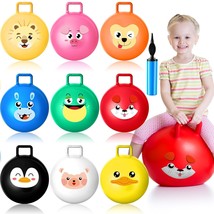 9 Pcs Operation Christmas Hopper Ball Animal Jumping Ball 18 Inch Inflatable Bou - £46.27 GBP