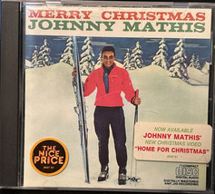 Merry Christmas - Audio CD By Johnny Mathis - Winter Wonderland, Sleigh ... - $4.74