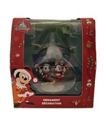 2019 Disney Store Mickey Mouse Minnie Mouse Glass Drop Sketchbook Ornament - $54.40