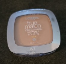 L'OREAL True Match Super Blendable  Powder # W3 Light Medium (W19) - £9.73 GBP