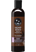 Earthly Body Hemp Seed Massage And Body Oil Lavender 8oz - $22.57