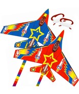 - 2 Pack Kites For Kids Easy To Fly - Kites For Adults - Outdoor Games A... - £31.63 GBP