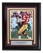 Sonny Jurgensen Signed Framed 8x10 Washington Football Photo BAS - £77.77 GBP