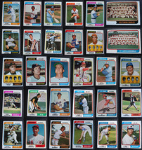 1974 Topps Baseball Cards Complete Your Set U You Pick From List 1-220 - £2.35 GBP+