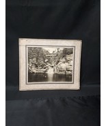 Early 1900s PHOTO Pool &amp; Sentinel Pine Bridge Franconia Notch White Moun... - $28.02 CAD