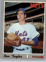 1970 Topps 419 Ron Taylor  GD New York Mets - £1.11 GBP