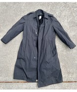 US MILITARY ALL WEATHER BLACK MANS TRENCH COAT WITH REMOVABLE LINER - SI... - $44.88 CAD