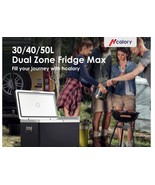 Hcalory 30/40/50L Portable Car Fridge/Freezer Electric Compressor Cooler... - $626.41 CAD