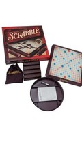 Scrabble Deluxe Turntable Board Game 2001 COMPLETE - £31.00 GBP
