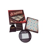 Scrabble Deluxe Turntable Board Game 2001 COMPLETE - £31.10 GBP