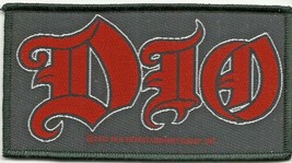 DIO logo 2012 WOVEN SEW ON PATCH official merchandise - no longer made - £6.34 GBP