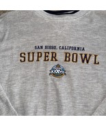 Super Bowl XXXVII Sweatshirt ☆ Raiders &amp; Buccaneers Lrg San Diego CA Foo... - $856.00 MXN