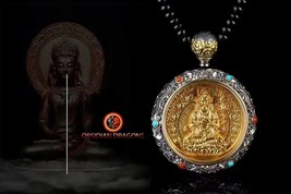 buddha pendant, ghau, gau bodhisattva Mahasthamaprapta vajrayana buddhism - £298.82 GBP+