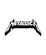 2x Metallica Logo Vinyl Decal Sticker Different colors &amp; size for Cars/Bike - £3.44 GBP+