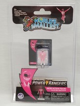 NEW SEALED Super Impulse World&#39;s Smallest Power Rangers Pink Action Figure - £12.39 GBP