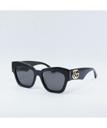 GUCCI GG1422S 001 Black/Grey 55-19-145 Sunglasses New Authentic - $329.27