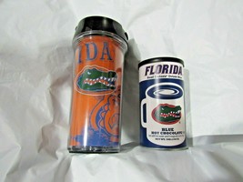 Florida Gators 7oz Purple Hot Chocolate and 16oz Traveler Mug Acrylic Coffee Mug - £15.97 GBP