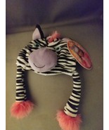 My Life As All American Girl 18&quot; Doll Pink &amp; Purple Zebra Hat ^ - $8.15 CAD