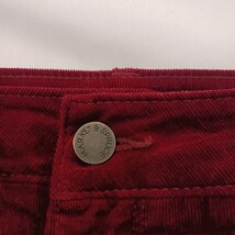 Market & Spruce WGW20576 Womens Red Cotton Stretch Corduroy Pants Size 8 (28×30) image 14
