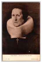 Portrait of Femme Inconnue Anthony Van Dyck UNP DB Postcard P28 - £3.09 GBP