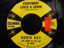 Doris Day-Everybody Loves A Lover / Instant Love-45rpm-1958-VG+ - £3.95 GBP
