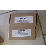 NEW Lot of 2 Red and Blue Sho-Me Single Convert LED Lighthead  # 12.4510... - $121.59