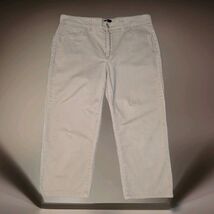 NYDJ Crop Jeans Size 10 Denim High Waist Light Wash Pockets Stright Leg ... - $16.82