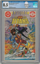 George Perez Collection Copy ~ CGC 8.5 New Teen Titans Annual #1 Cover &amp; Art - £77.43 GBP