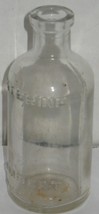 Vtg Listerine Lambert Pharmacy Company Glass Bottle Prop Vase Barn Dig Dump - £7.12 GBP