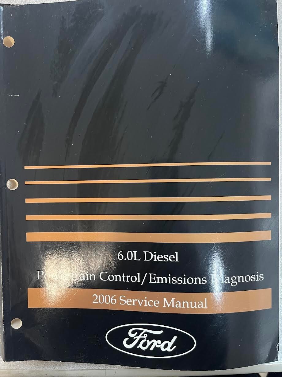 2006 Ford 6.0L Diesel Powertrain Controllo Emissione Diagnosi Servizio Negozio Item image 2