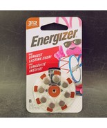 Energizer 8-Pack Size 312 AZ312DP Made in USA Hearing Aid Batteries Free... - $6.99