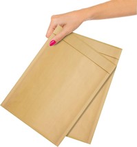10 Kraft Padded Bubble Mailer Envelopes 8.5 x 13 Brown Kraft Bubble Envelopes - £13.03 GBP