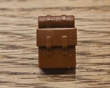 LEGO Minifigure Accessory Brown Backpack Non-Opening - $1.89