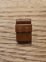 LEGO Minifigure Accessory Brown Backpack Non-Opening - £1.48 GBP