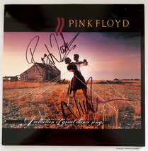 Roger Waters &amp; Nick Mason Autographed Pink Floyd LP COA PF77485 - £1,195.03 GBP
