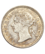 1884 Straits Colonies Argent 5 Centimes Classé Par NGC Comme - €379,71 EUR
