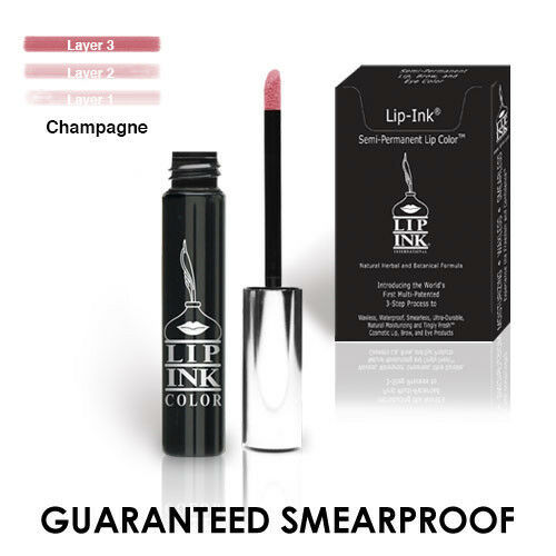 LIP INK Organic Vegan  Smearproof Trial Lip Kits - Champagne