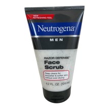 Neutrogena Men Razor Defense Exfoliating Shave Face Scrub 4.2 fl oz New - $42.74