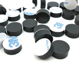 Lot of 25 pcs  13mm Dia x 4.7mm Tall Rubber Feet Bumpers 3M Adhesive Bac... - $12.12