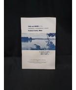 1969 Trees &amp; Shrubs Of The Penobscot County Experimental Forest MAINE Bo... - $9.49