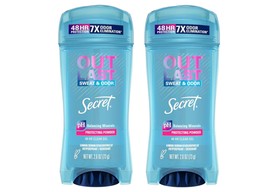 Secret Anti-Perspirant Clear Gel, Fights, 2.6 Ounce (Pack of 2) - £24.68 GBP