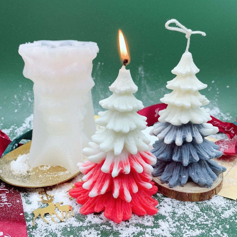 Christmas Tree Candle Mold Party Silicone - $22.70+