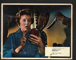 39 Steps Lobby Card-Taina Elg looking into a mirror shocked - £29.89 GBP