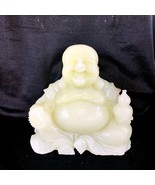 Laughing buddha Jade Handmade Home Decor Christmas gift Anniversary gift - £750.57 GBP